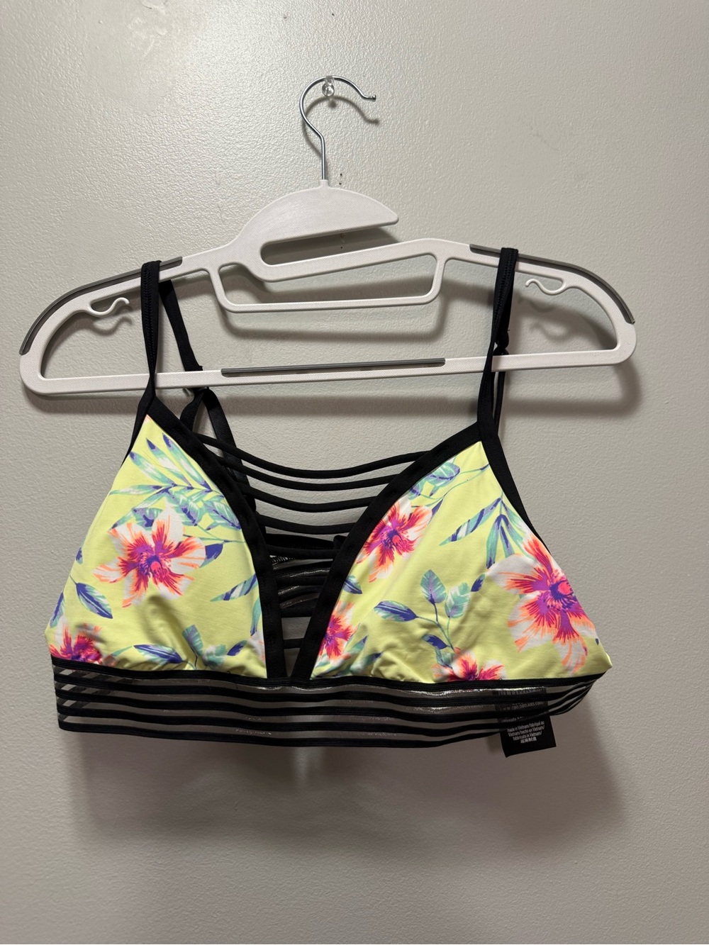 Floral Strappy Bralette